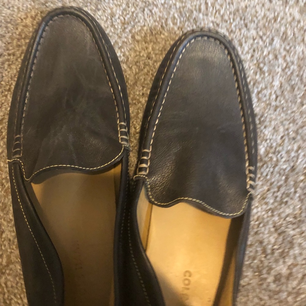 Cole Haan size 12 brown loafers